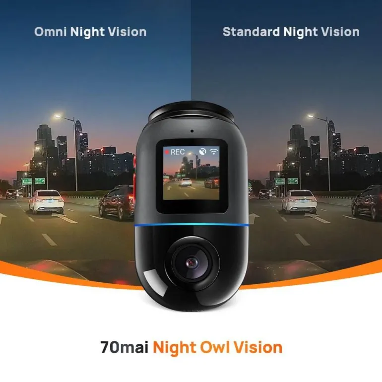 360 AI Motion Dash Cam – Vollsicht-Autokamera