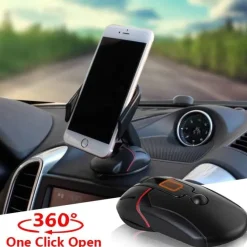 360° drehbarer, faltbarer Autotelefonhalter - Armaturenbretthalterung