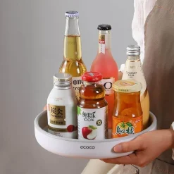 360° drehbarer Gewürzregal-Organizer – Gewürzhalter zur Aufbewahrung in der Küche