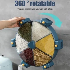 360° drehbarer, wandmontierter Getreidevorratsbehälter