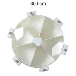 360° drehbarer, wandmontierter Getreidevorratsbehälter