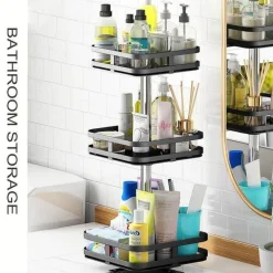 360° drehbares Gewürzregal – Aufbewahrungslösung für die Küche