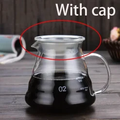 800 ml Kaffeekessel aus Glas – Stilvoller Cloud Brew Pot für perfektes Brühen