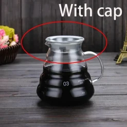 800 ml Kaffeekessel aus Glas – Stilvoller Cloud Brew Pot für perfektes Brühen