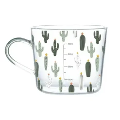 500 ml Messbecher aus Glas – Küchenmessbecher mit Henkel