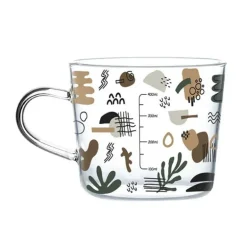 500 ml Messbecher aus Glas – Küchenmessbecher mit Henkel