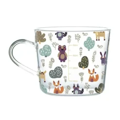 500 ml Messbecher aus Glas – Küchenmessbecher mit Henkel