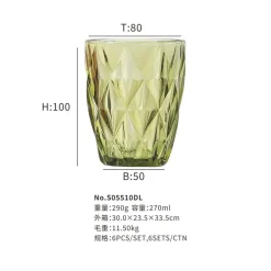 240 ml Partygläser – Trinkgeschirr für kalte Getränke bei Zusammenkünften