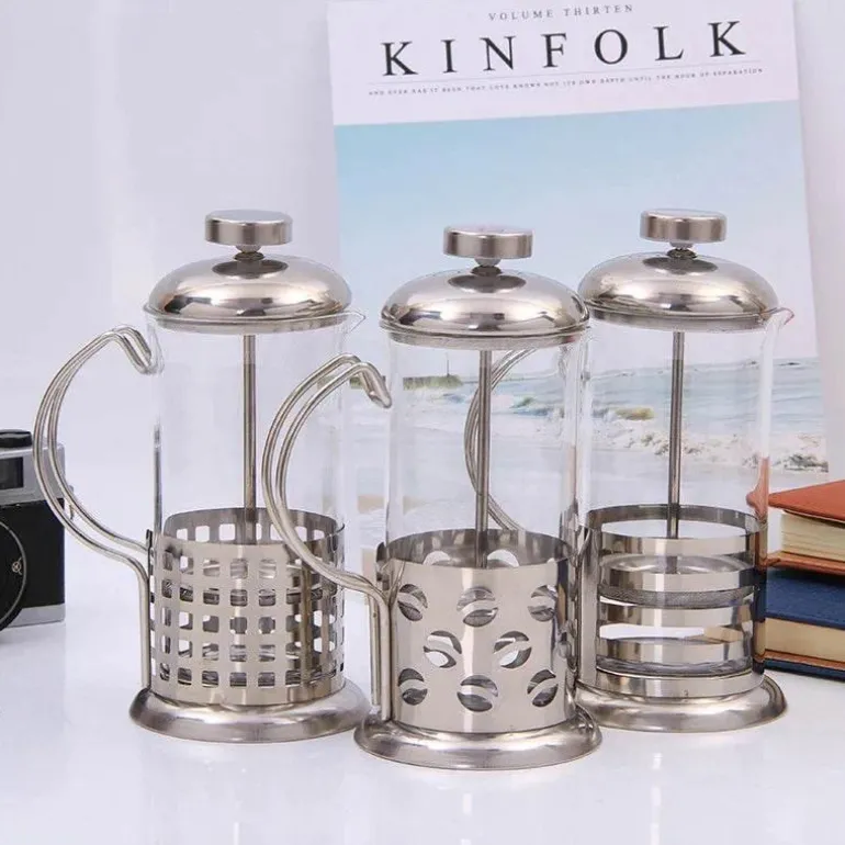 350 ml Teekanne aus Edelstahl – moderner Kaffeebereiter