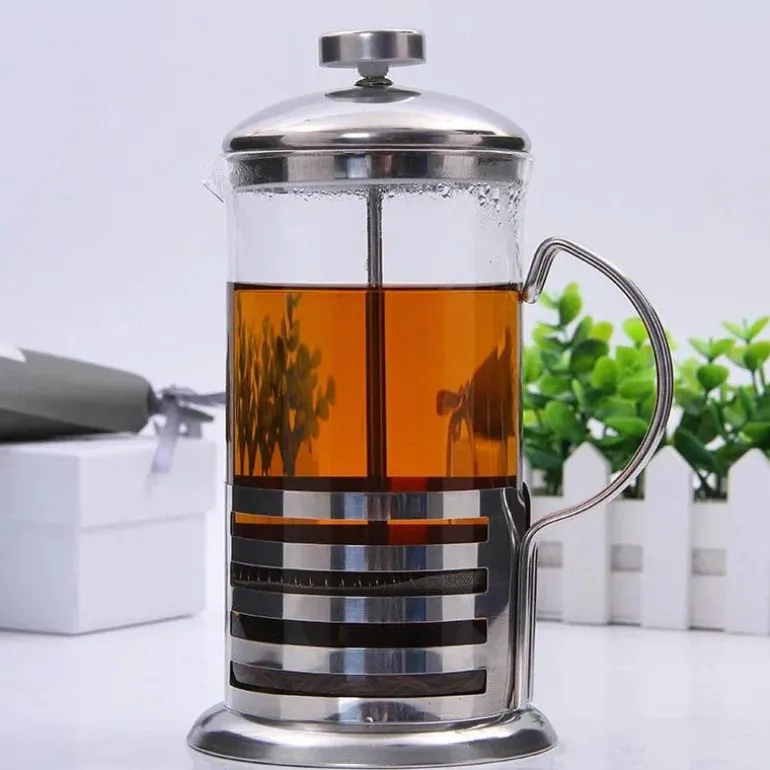 350 ml Teekanne aus Edelstahl – moderner Kaffeebereiter