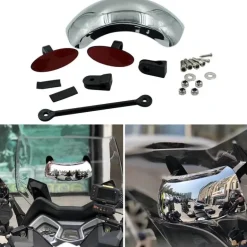 180° Motorrad-Toter-Winkel-Spiegel – Sicherheits-Rückspiegel