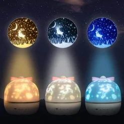 360 Rotating Projection Night Lamp - Starry Sky Light Projector