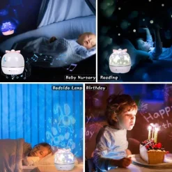 360 Rotating Projection Night Lamp - Starry Sky Light Projector