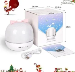 360 Rotating Projection Night Lamp - Starry Sky Light Projector