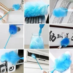 360° rotierende elektrische Staubbürste – verstellbares Reinigungswerkzeug für einfaches Staubwischen