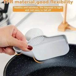 1 Stück Silikon-Topfrandschutz – verhindert Überkochen