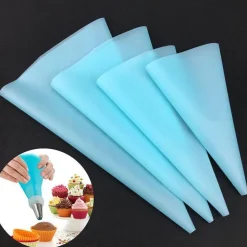 4 Stück wiederverwendbare DIY-Spritzbeutel