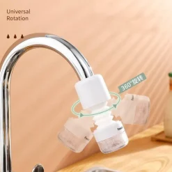 360° verstellbare Wasserhahn-Wasserfilterverlängerung