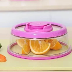 Abdeckung für sofortiges Vakuumieren von Lebensmitteln – einfache Aufbewahrungslösung