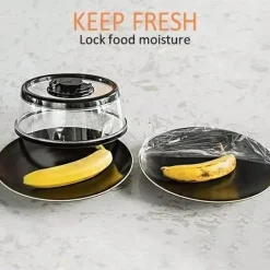 Abdeckung für sofortiges Vakuumieren von Lebensmitteln – einfache Aufbewahrungslösung