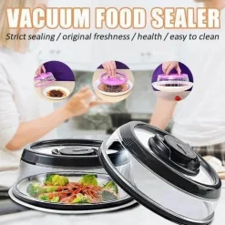 Abdeckung für sofortiges Vakuumieren von Lebensmitteln – einfache Aufbewahrungslösung