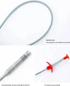 Abflussreinigungswerkzeug - Elastischer Verstopfungsentferner