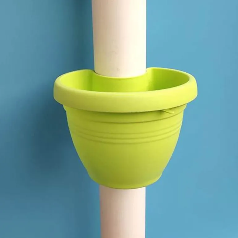 Abflussrohr-Pflanzständer - Dekorativer Blumentopfhalter