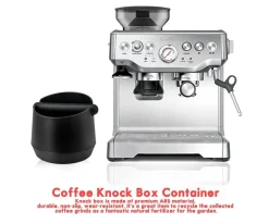 Abklopfbehälter für Espressosatz – unverzichtbarer Kaffeesatzbehälter für Baristas