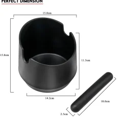 Abklopfbehälter für Espressosatz – unverzichtbarer Kaffeesatzbehälter für Baristas