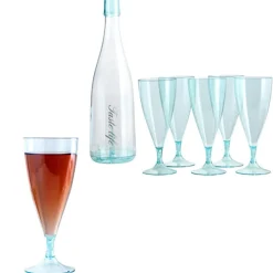 Abnehmbare Trinkgläser mit Flasche - Kreatives Getränkeset