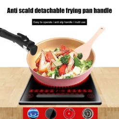 Abnehmbarer Pfannengriffclip