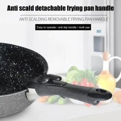 Abnehmbarer Pfannengriffclip