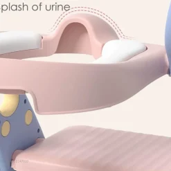 Abnehmbares Baby-Töpfchen-Trainingsset mit Anti-Rutsch-Leiter