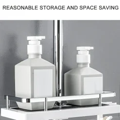 Abnehmbares Duschregal – Elegantes Badezimmer-Organizer-Gestell