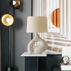 Abnormal Stone Table Lamp - Unique Decorative Lighting