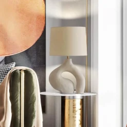 Abnormal Stone Table Lamp - Unique Decorative Lighting