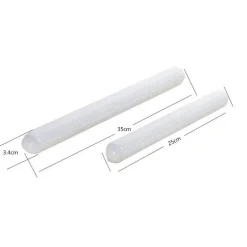 ABS-Nudelholz mit Gleitpunkt - Küchenteigrolle