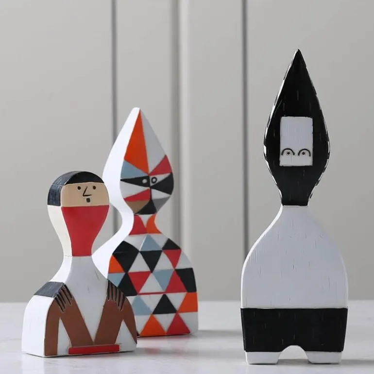 Abstrakte Puppenfiguren - Kreatives dekoratives Kunstspielzeug