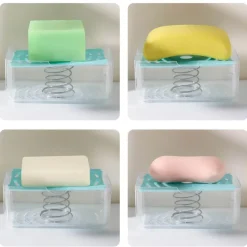 Abtropfbox für schäumende Seife mit Bürste – Reinigungswerkzeug für Seifenorganizer