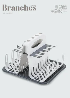 Abtropfgestell für Babyflaschen – Mehrschichtiger Organizer für Fütterungszubehör