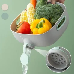 Abtropfkorb – Hygienischer Mehrzweck-Küchenorganizer