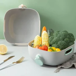 Abtropfkorb – Hygienischer Mehrzweck-Küchenorganizer