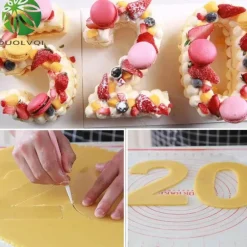 Acryl-Kuchenschablonen-Set – Fondant-Ausstechwerkzeuge für Zuckerdekoration