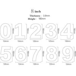 Acryl-Kuchenschablonen-Set – Fondant-Ausstechwerkzeuge für Zuckerdekoration