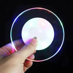 Acryl-LED-Untersetzer – ultradünne, leuchtende Getränkematte