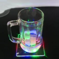 Acryl-LED-Untersetzer – ultradünne, leuchtende Getränkematte