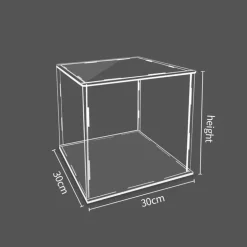 Acryl-Spielzeugvitrine - Transparente Sammler-Aufbewahrungsbox