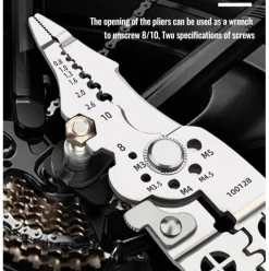 Adjustable Automatic Wire Stripper and Crimper Tool