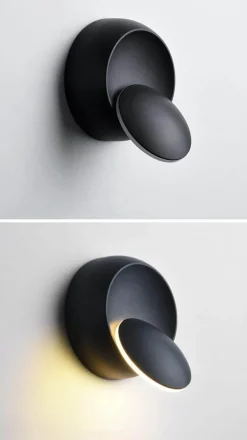 Adjustable 360-Degree Bedside Wall Lamp - Creative Design for Any Room