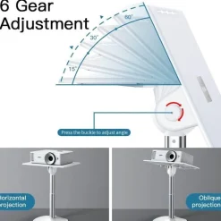 Adjustable Ergonomic Laptop Stand - Height-Adjustable Desk Accessory